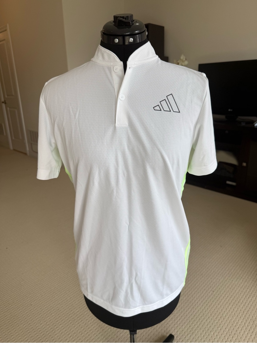 Adidas Youth HEAT.RDY Sport Collar Golf Polo Shirt